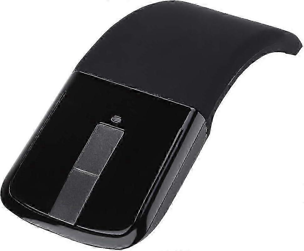 Wireless Arc Mouse, Microsoft Surface Arc Mouse Black Touch Thin Optical Mouse Folding Mouse Mice For Pc Laptop