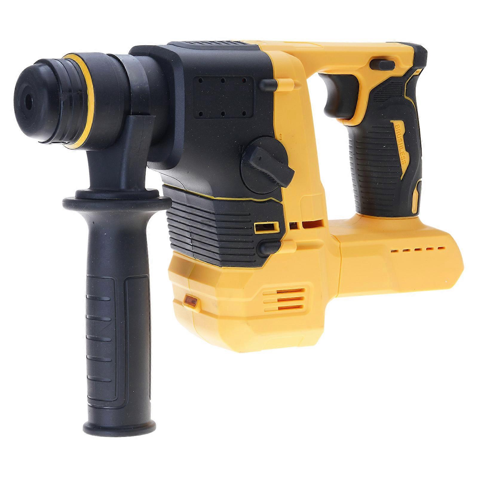 Rotarys Hammer Drill, Cordless, 2 Application Modes, Power Tool with Safety Clutches for Concrete Multicolor