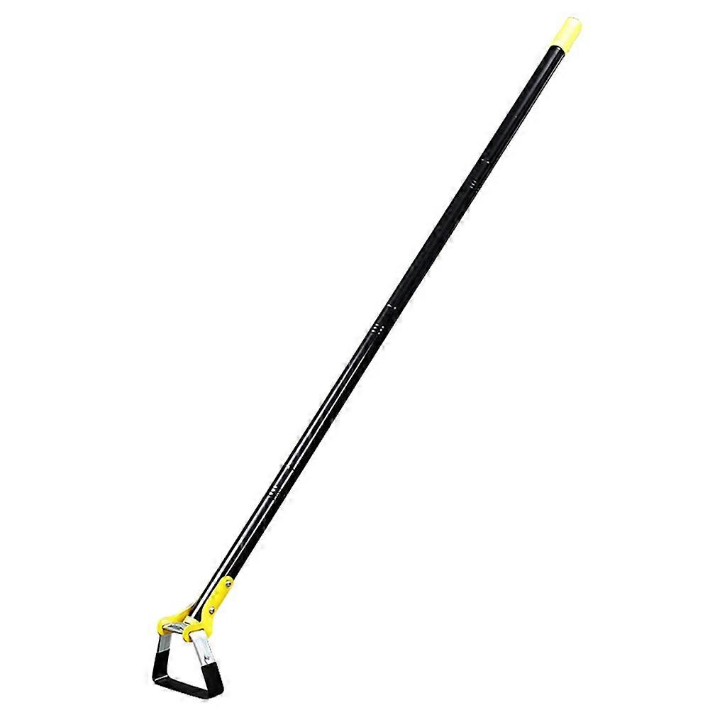 Action Hoe for Weeding Stirrup Hoe Tool for Garden Hula-Ho Scuffle Loop Hoe Garden Weeder Cultivator, Weeding Rake.1.9m