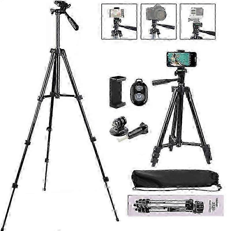 Flexible Tripod Stand Indicator Light for Cell Phone Camera Selfies Vlogging