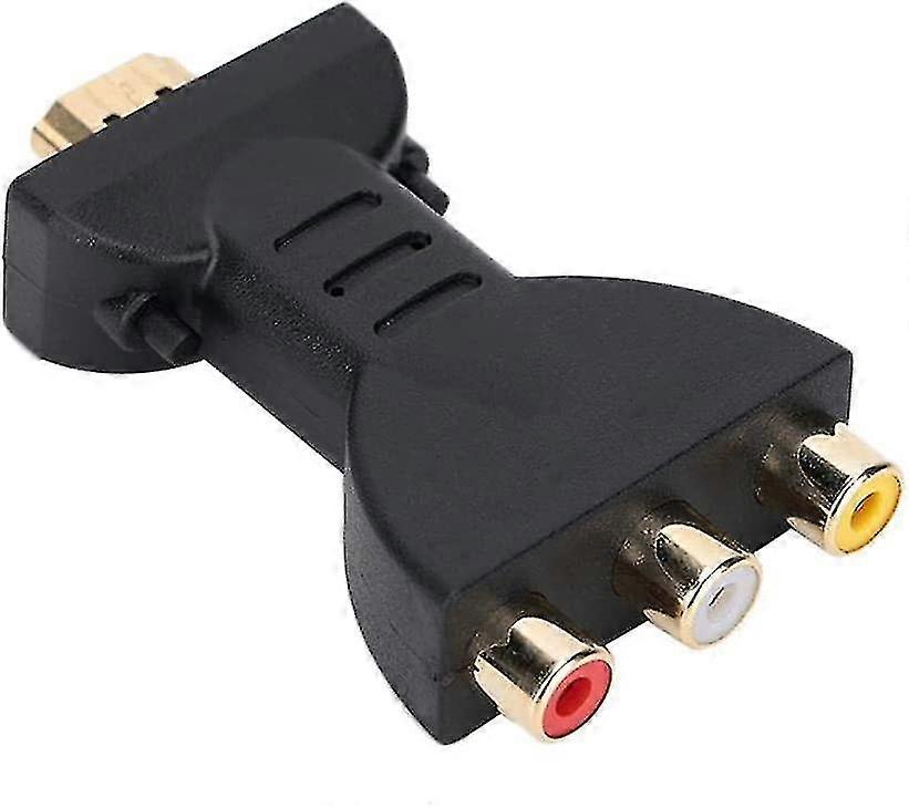 Hdmi To Av Adapter - 1080p Hdmi To Rgb o And Video Sync Adapter For Rca Component Converter p