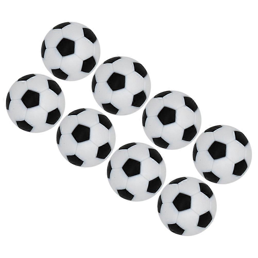 Mini Foosball Game Supplies Foosball Balls for Playing Use 8Pcs Set