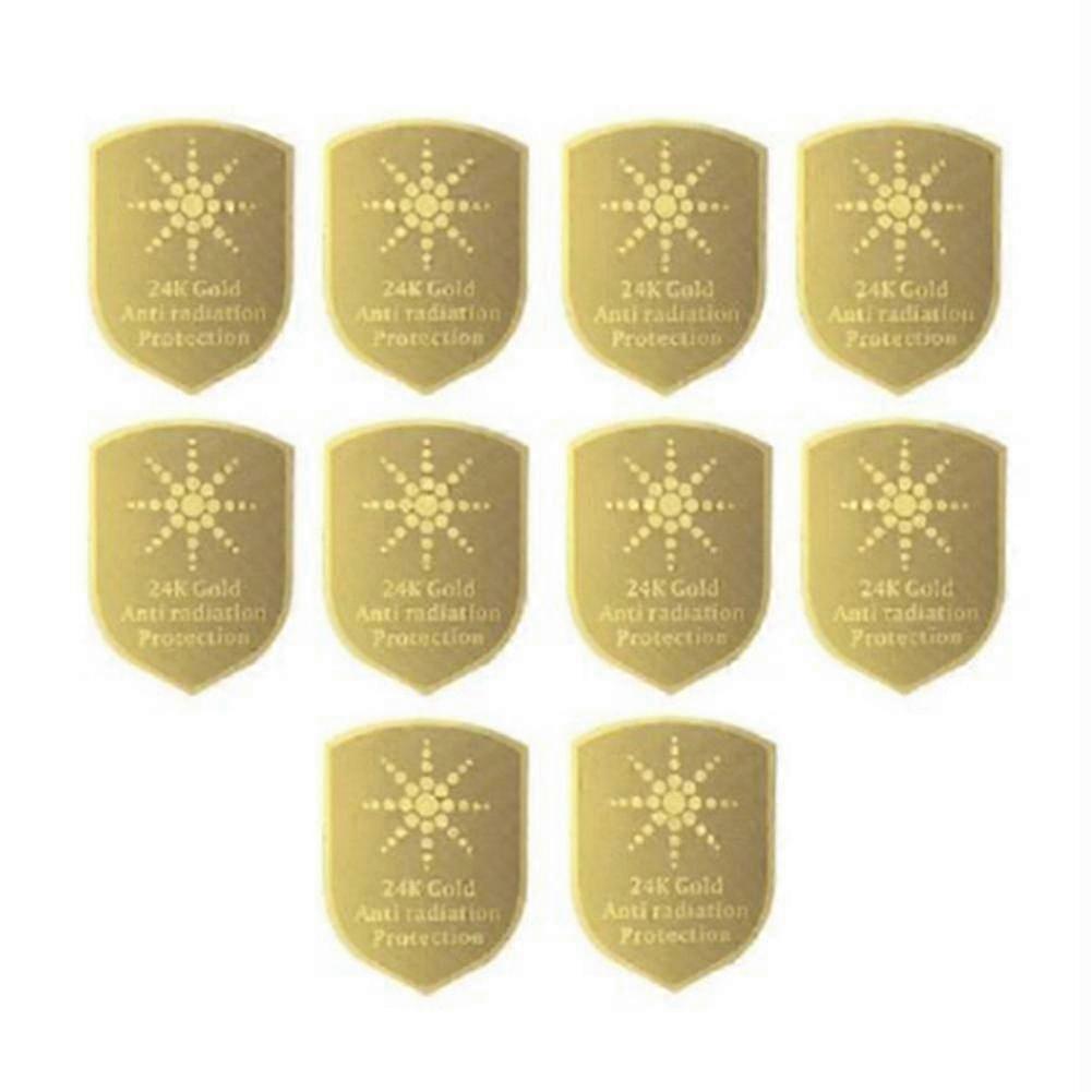10PCs Anti Radiation Shield Sticker, 5G EMF Protection Cell Phone 25-26