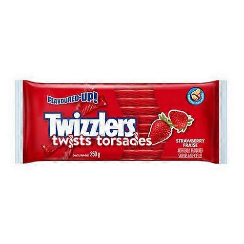 Twizzlers Twists Strawberry, 250 Grams (Case Of 24)