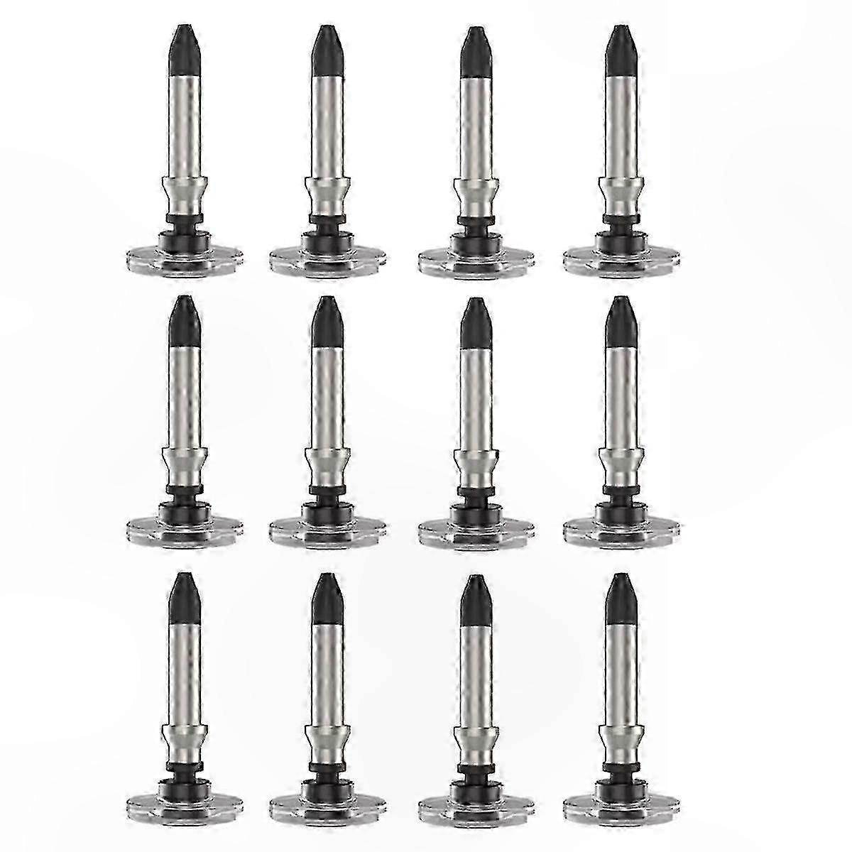 Replacement Disc Tips for Touch Stylus Pen, 12-Pack Universal Silicone Tip Covers for Capacitive Screens