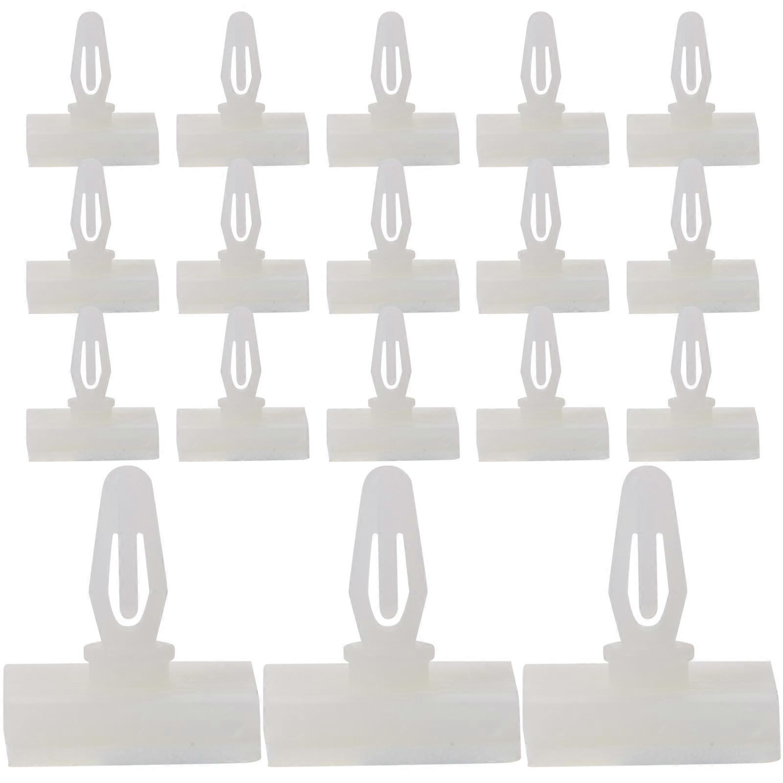 Pcb Supporting Height Plastic Standoffs for Motherboard Use 100Pcs White