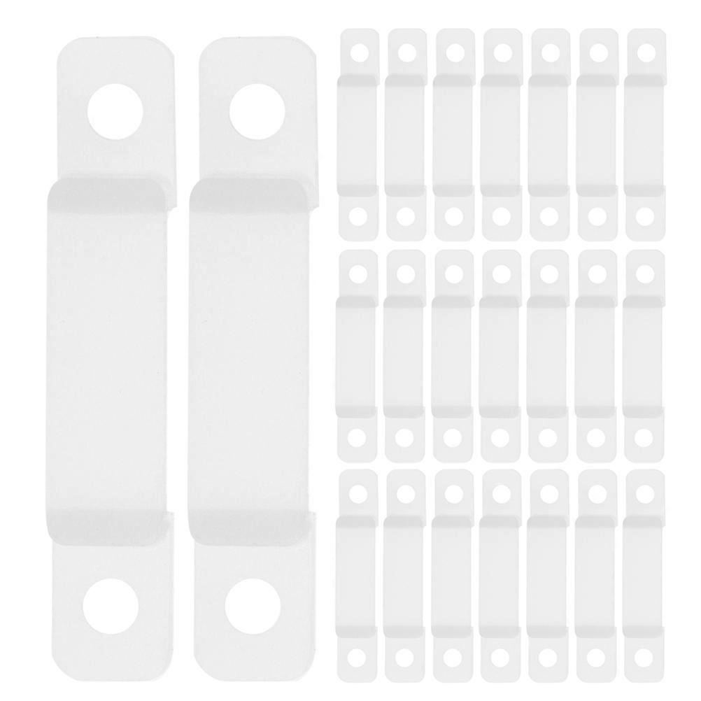 LED Strip Lights Fixing Clips for 100Pcs Transparent Silicone Holders
