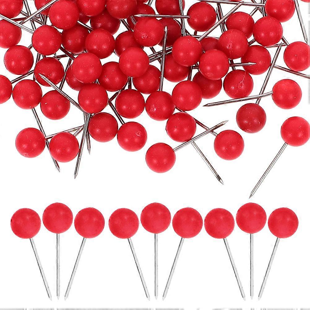 Large Head Pins for Marking 200Pcs Decorative Thumb Tacks