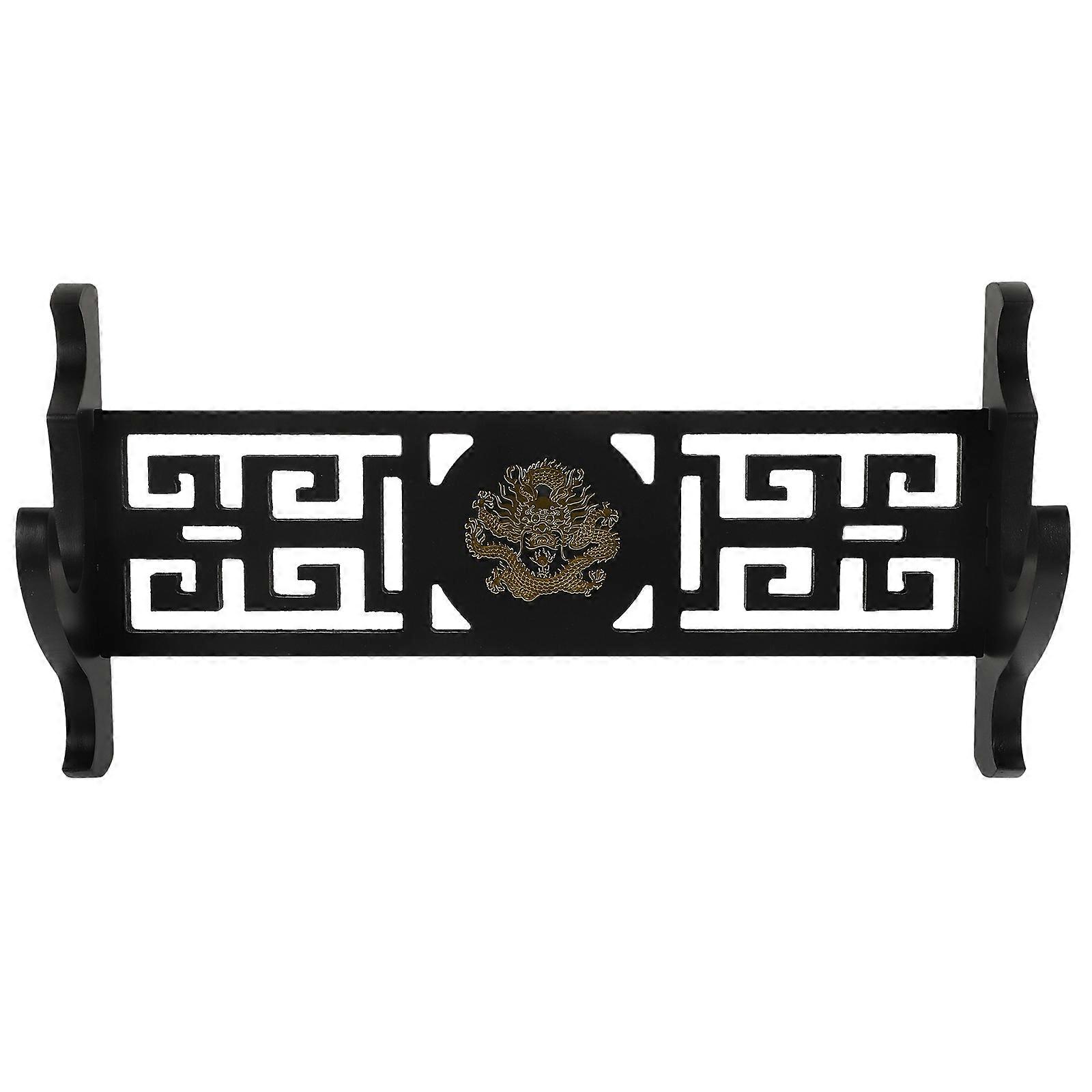 Decorative Sword Rack Wooden Sword Stand Holder for Vertical Display