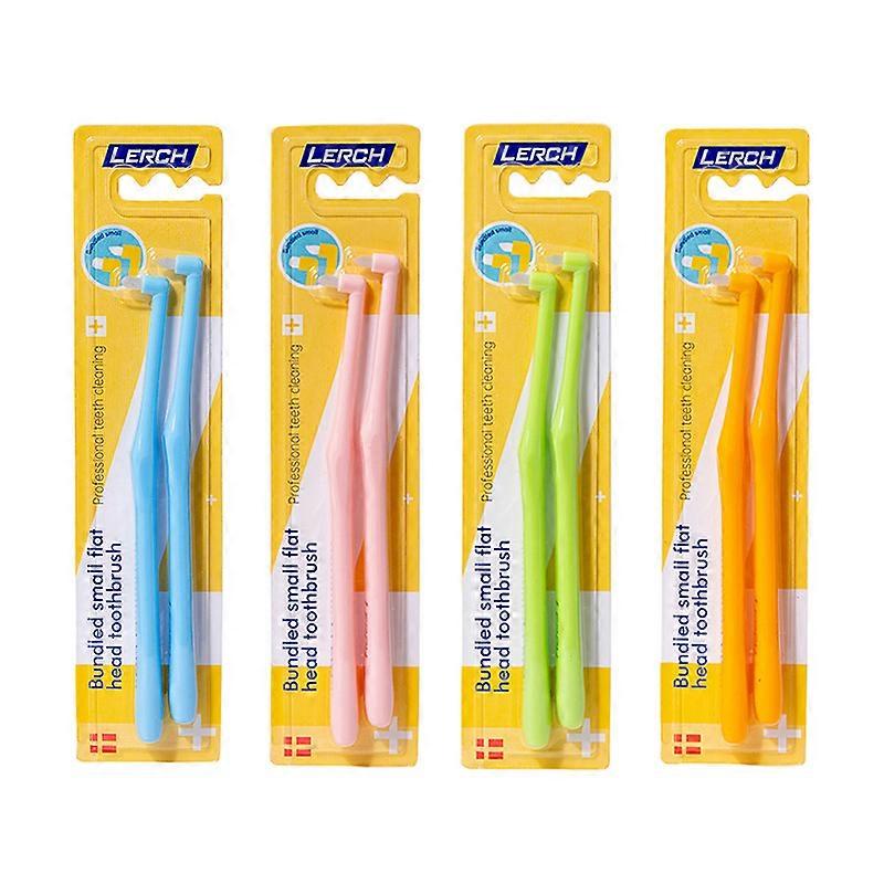 20 Packs Orthodontic Toothbrcomh End Tuft Tootbrcomh for Brace Single Pointed Brcomh Dental Tooth Gap Brcomh Small Pointed Pet Brcomh