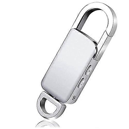 Voice Recorder Keychain 8GB USB Digital Audio Recording Device for Conferences Speeches Meetings