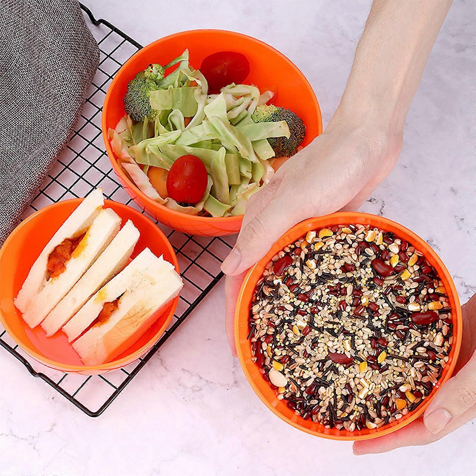 Apmemiss Mixing Bowls with Lids Set of 4 - BPA-Free, Airtight, Stackable, Microwave & Dishwasher Safe, compatible with meal prep, salad storage