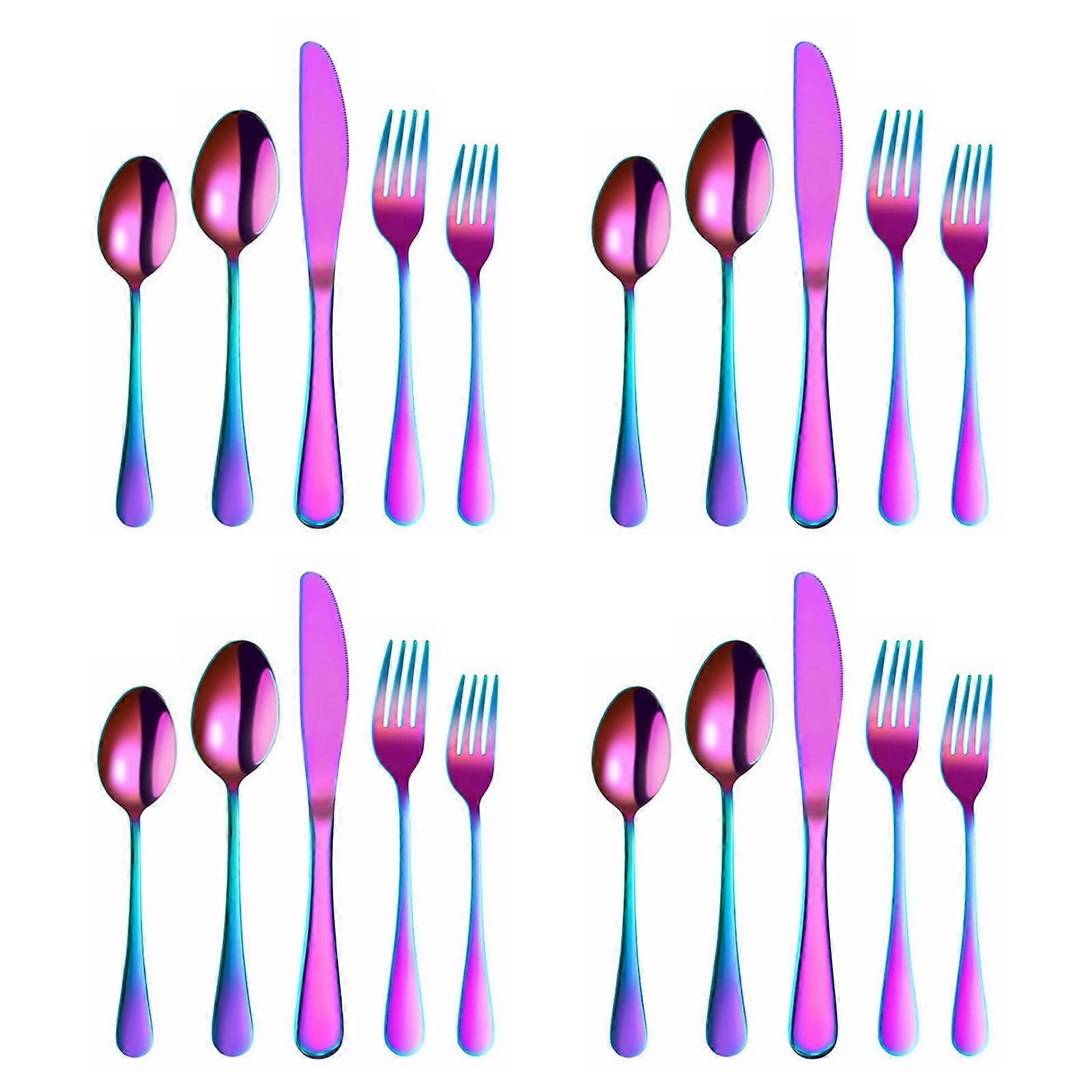 Asija 20 Piece Stainless Steel Flatware Set