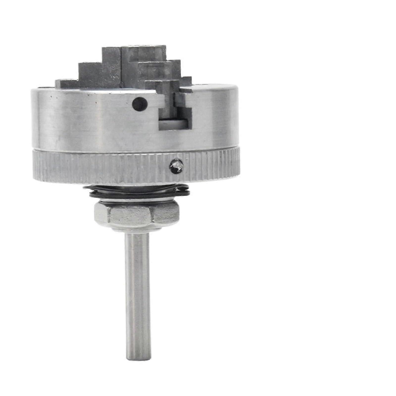 Mini Zinc Alloy 3Jaw and 4Jaw Lathe Chuck for Woodworking and Hand Drill Secure Precision Clamping