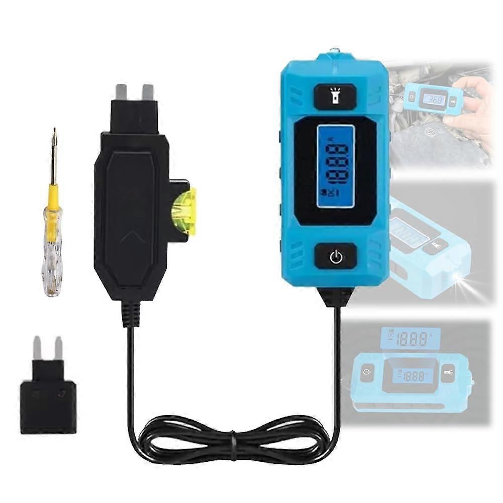 Automotive Circuit Tester with LED Display, Car Electrical Diagnostic Tool and Relay Breaker Finder