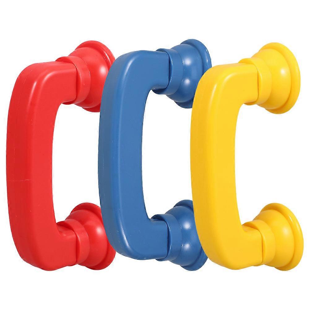 Toy Phone 3Pcs Phones for Reading and Comprehension in Classroom