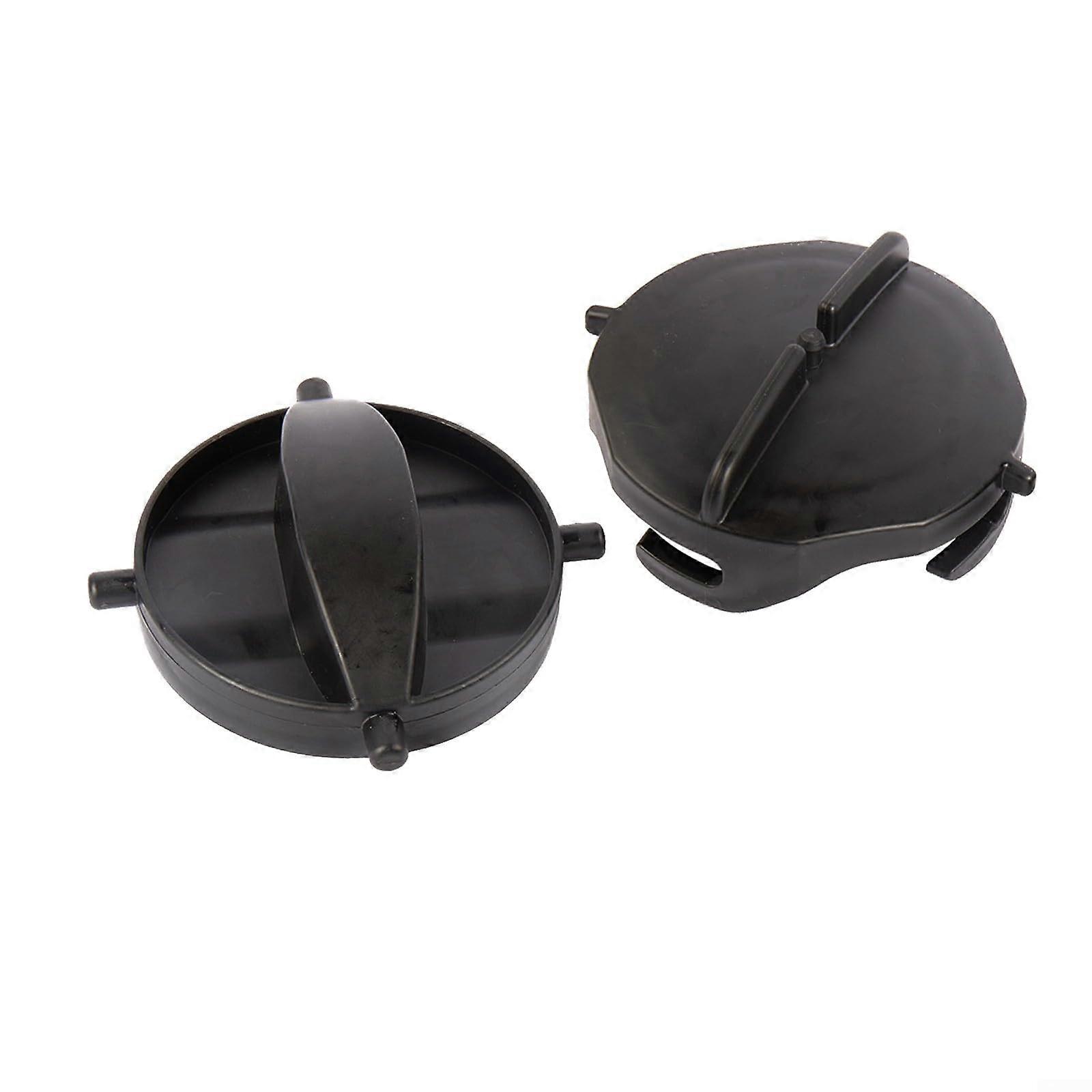 2pcs RV Sewer Hose Cap with Leakproof Seal, Durable Plastic RV Sewer Fitting Replacement