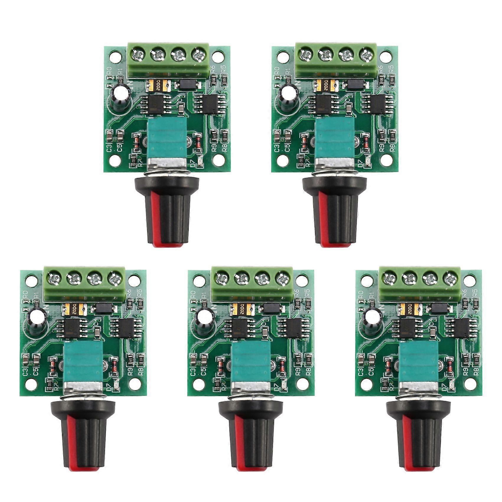 5X DC 1.8V 3V 5V 6V 12V 2A Motor Speed Controller Controller Controller 30W PWM 1803B K7
