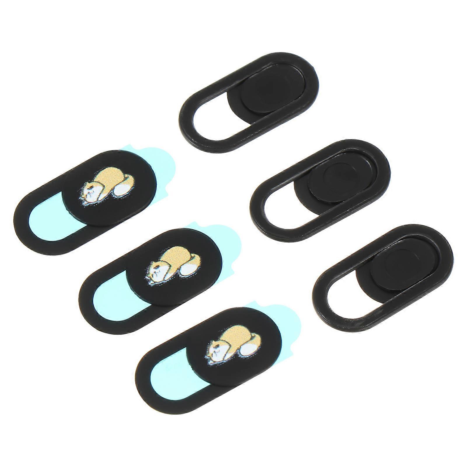 Camera Cover Slide Animals Pattern for Privacy Protection 6Pcs Webcam Covers