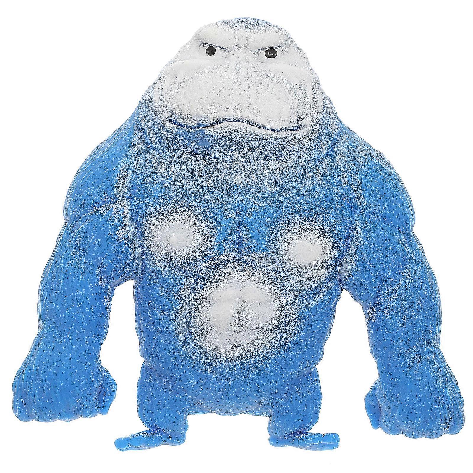 Decompress Gorilla Toy Gorilla Figure Blue for Home Use