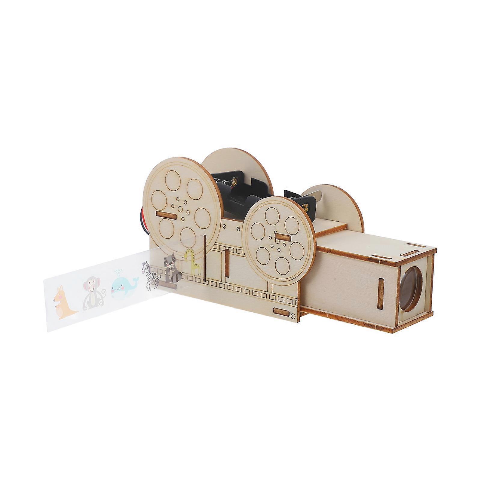 Children's Stem Education Projector DIY Kit for Science 1Set Toy