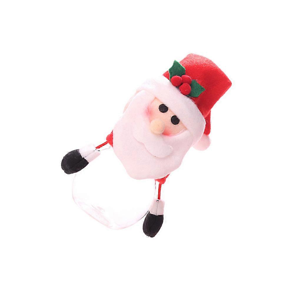Christmas Candy Jars Santa Claus Shape Container for Decoration