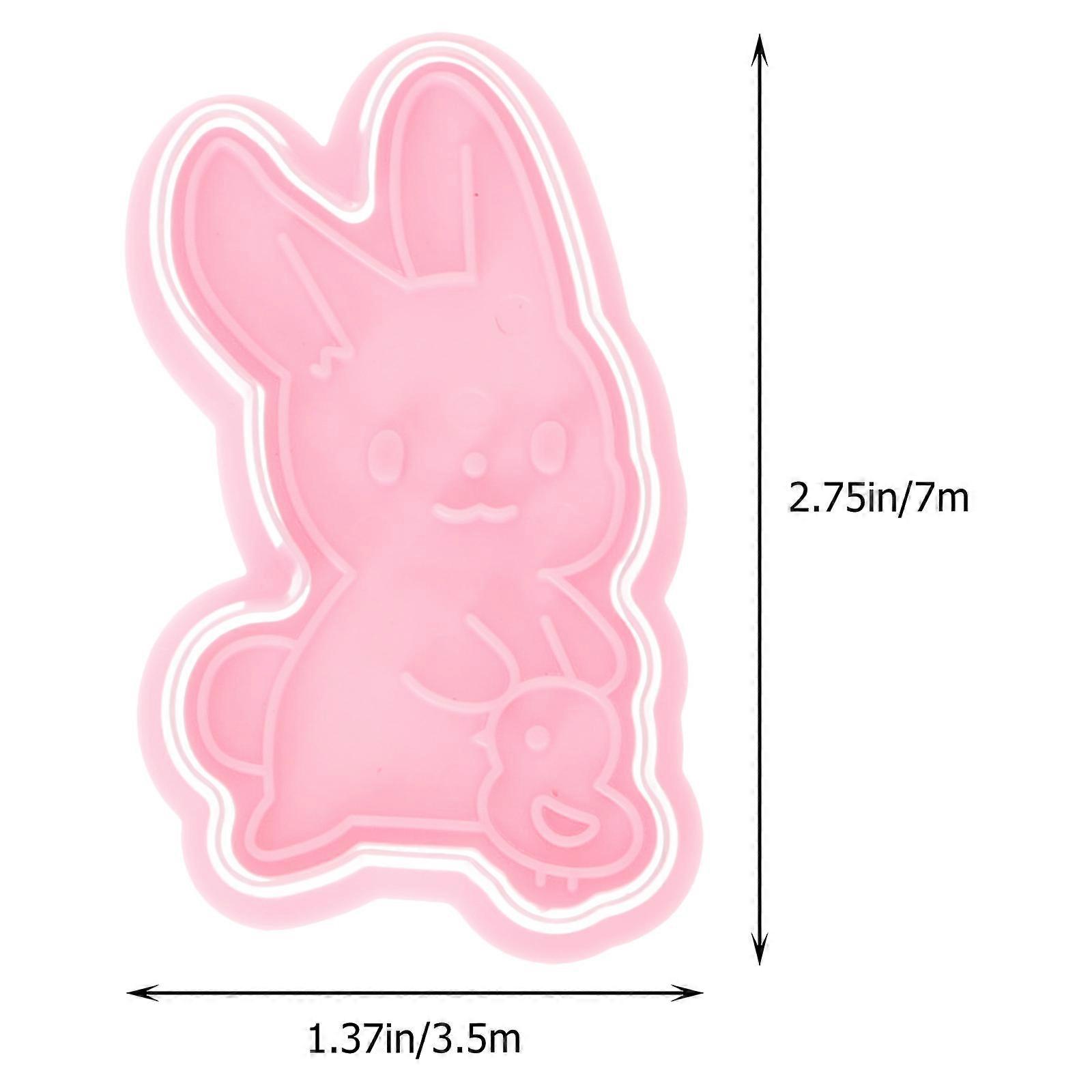 Rabbit Biscuit Mold for Baking 6Pcs Easter Cookie Mold Collection