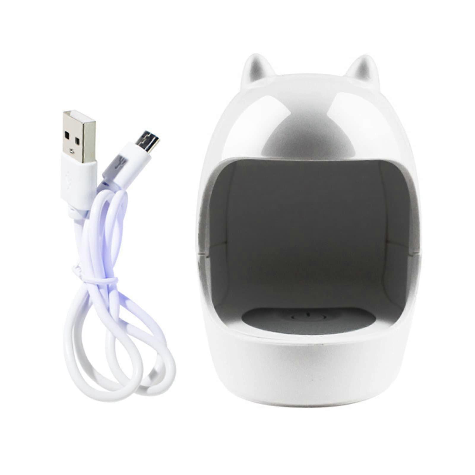 UV LED Nail Lamp Gel Nail Dryer with Dual Light Source, Even Curing, USB Powered Compact Design