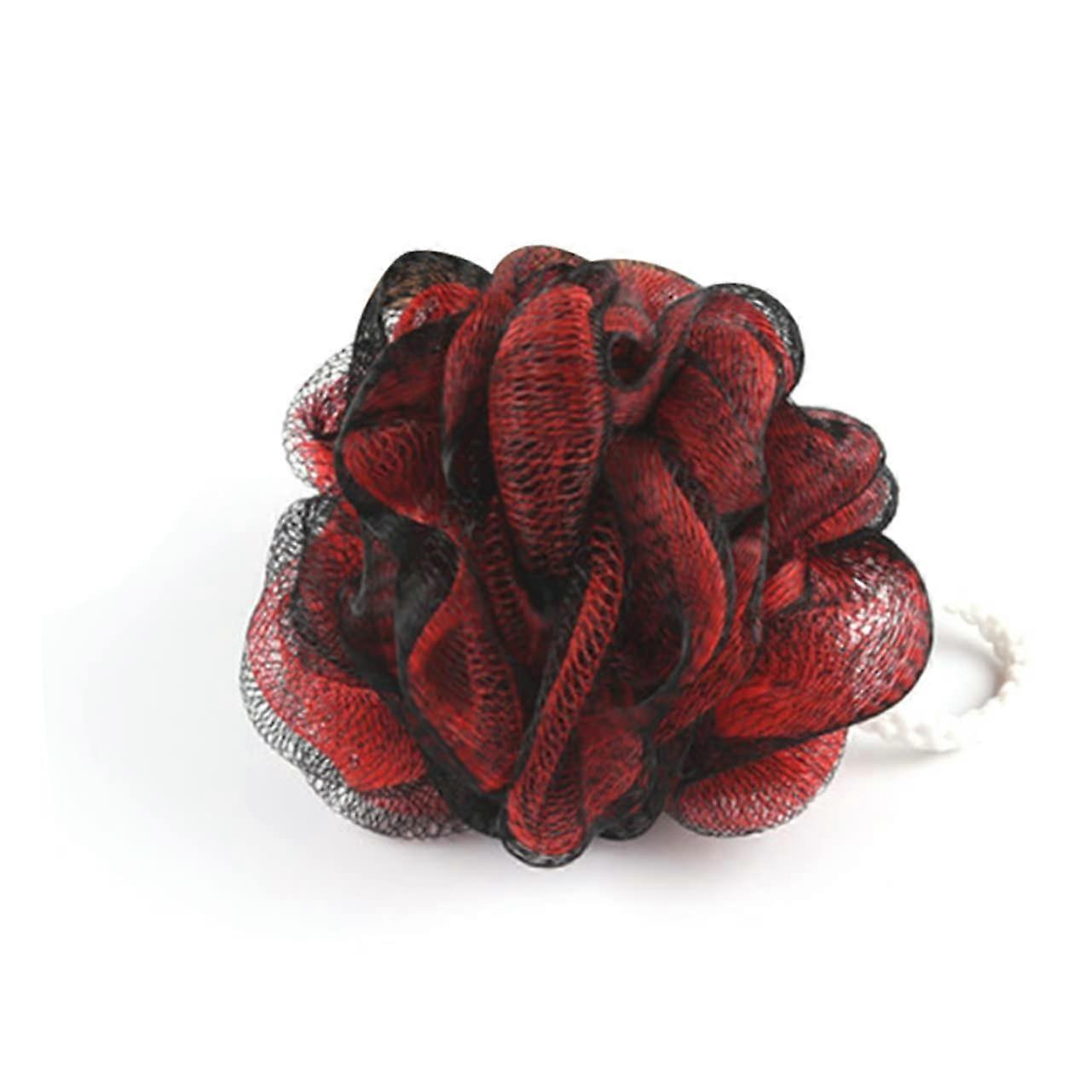 Large Mesh Bath Sponge Set 5 Pack Soft Exfoliating Shower Loofah for Gentle Skin Cleansing