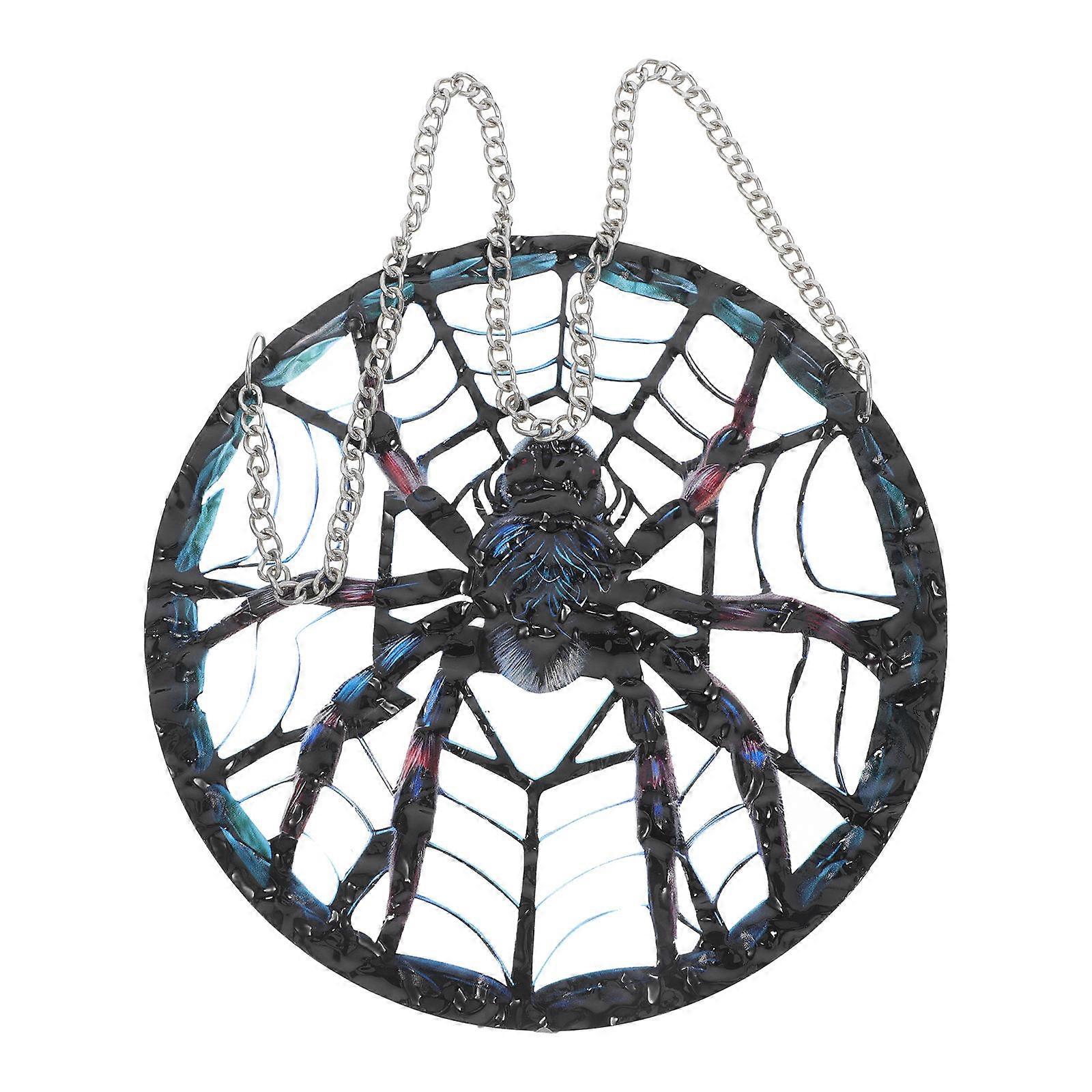 Decorative Hanging Ornament Spider Suncatcher for Window Decor