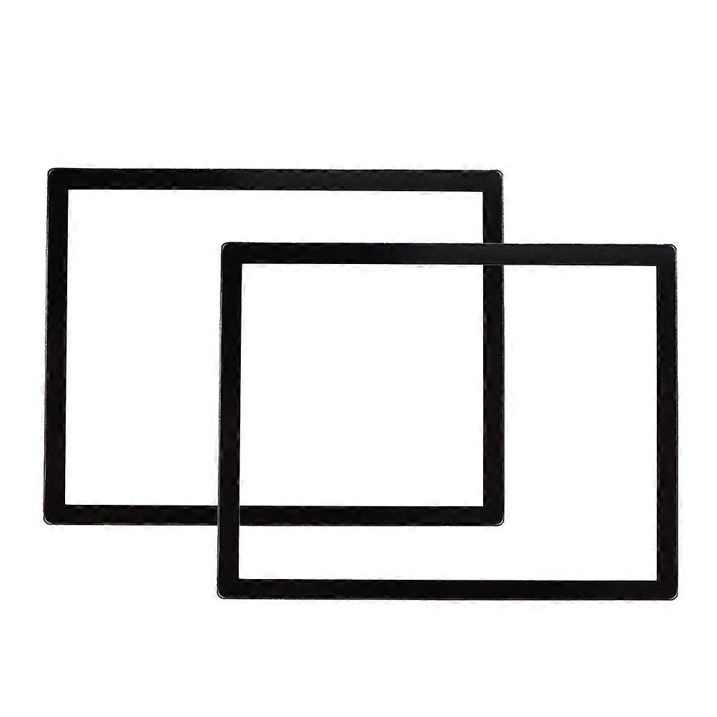 2Pcs Screen Covers for NDSL Game Console Plastic Lens Cover Replacement