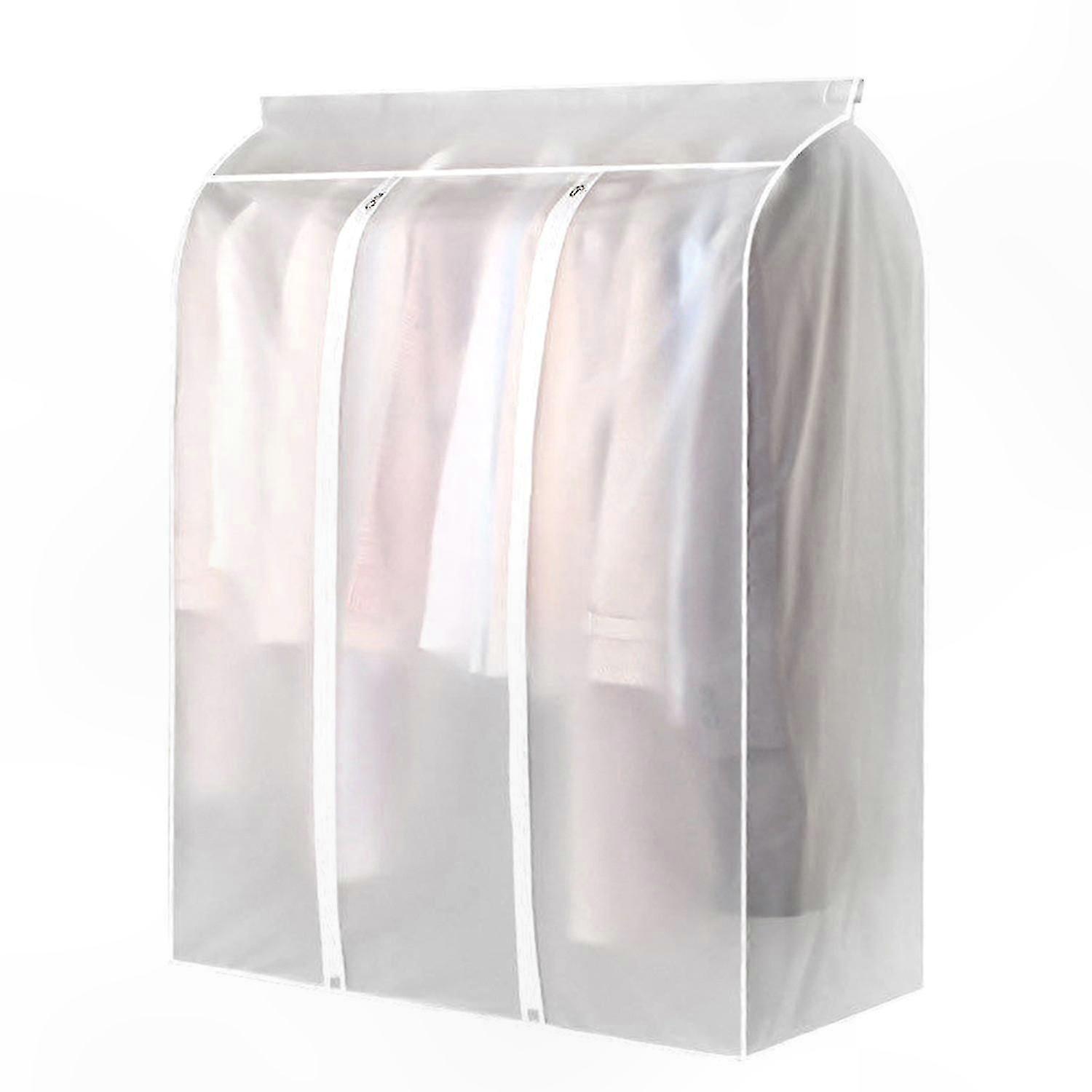 Translucent Clothes Storage Bag - Dustproof, Waterproof, Hanging Garment Protector, Various Sizes Available