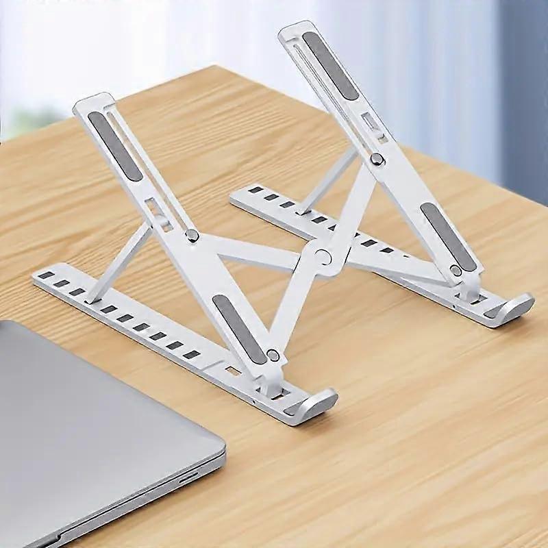 Laptop Stand with 10Level Adjustable Height, Ergonomic Riser, Foldable Cooling Holder for Laptops