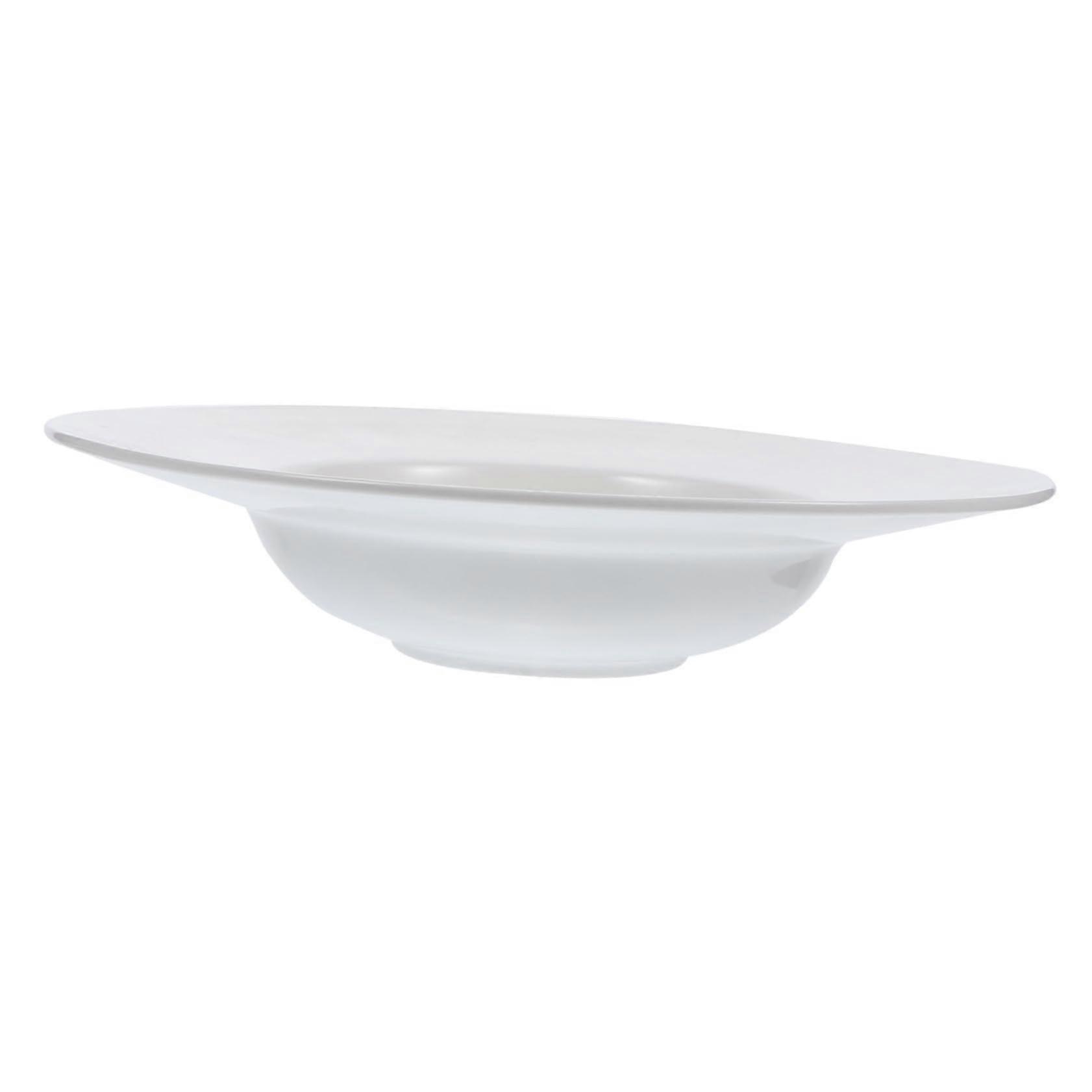 Ceramic Dinner Plate Large Pasta Serving Plate Microwave and Dishwasher Safe Durable Design