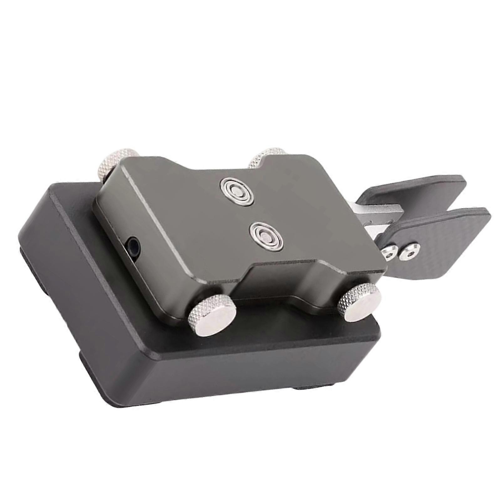 Portable CW Automatic Key with 3.5mm Interfaces and Solid Aluminum Base Telegraph Training Key for Stable Transmission Multicolor