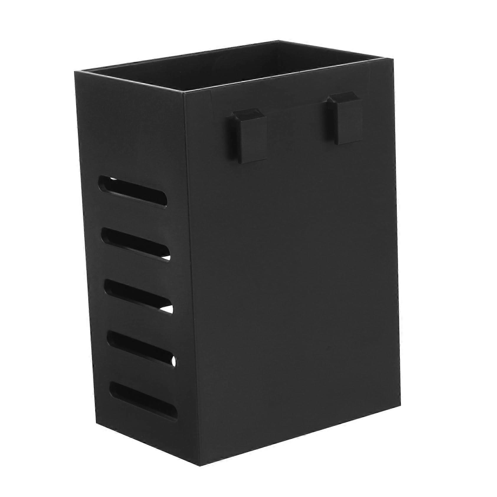 Wall Mounted Chopstick Holder with Drainage, Stackable Plastic Storage Boxes for Kitchen Organization