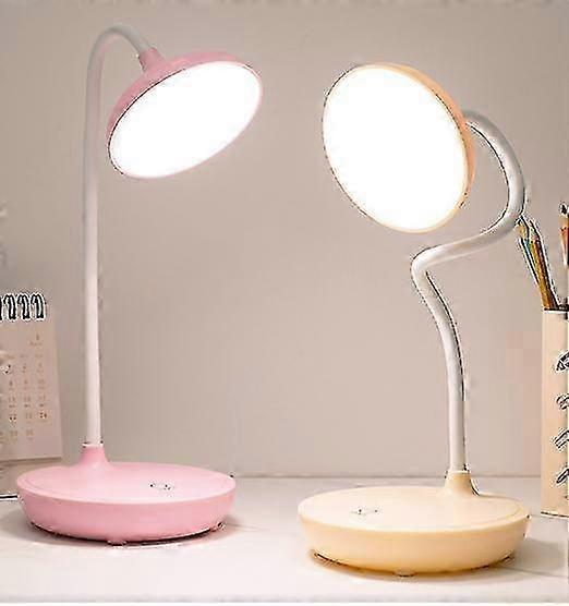 Bedside Table Lamp, 27CM Bendable Touch Control, 3600mAh Long-lasting Battery Life