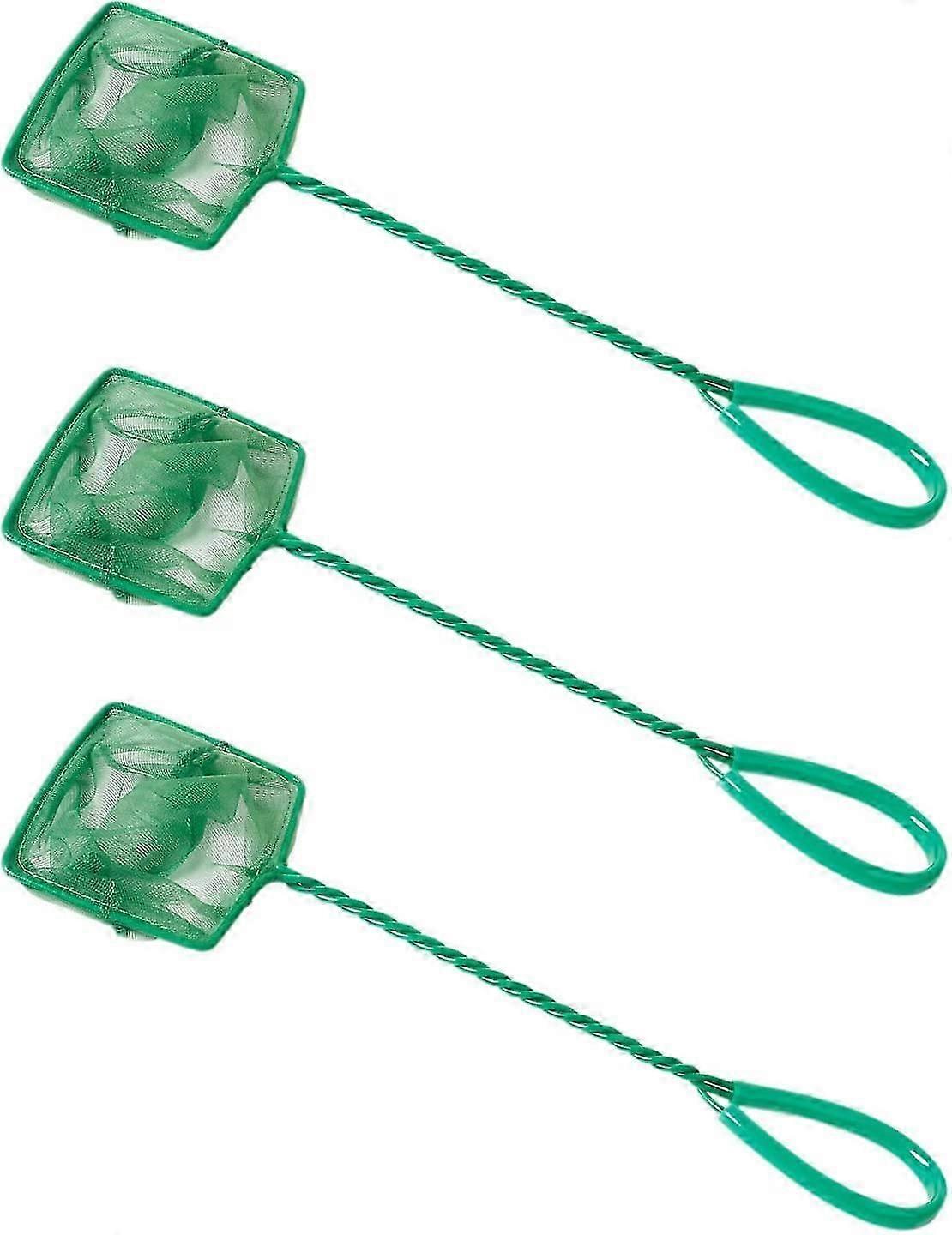 3Pcs 4 Inch Aquarium Fish Net,25 x 10cm