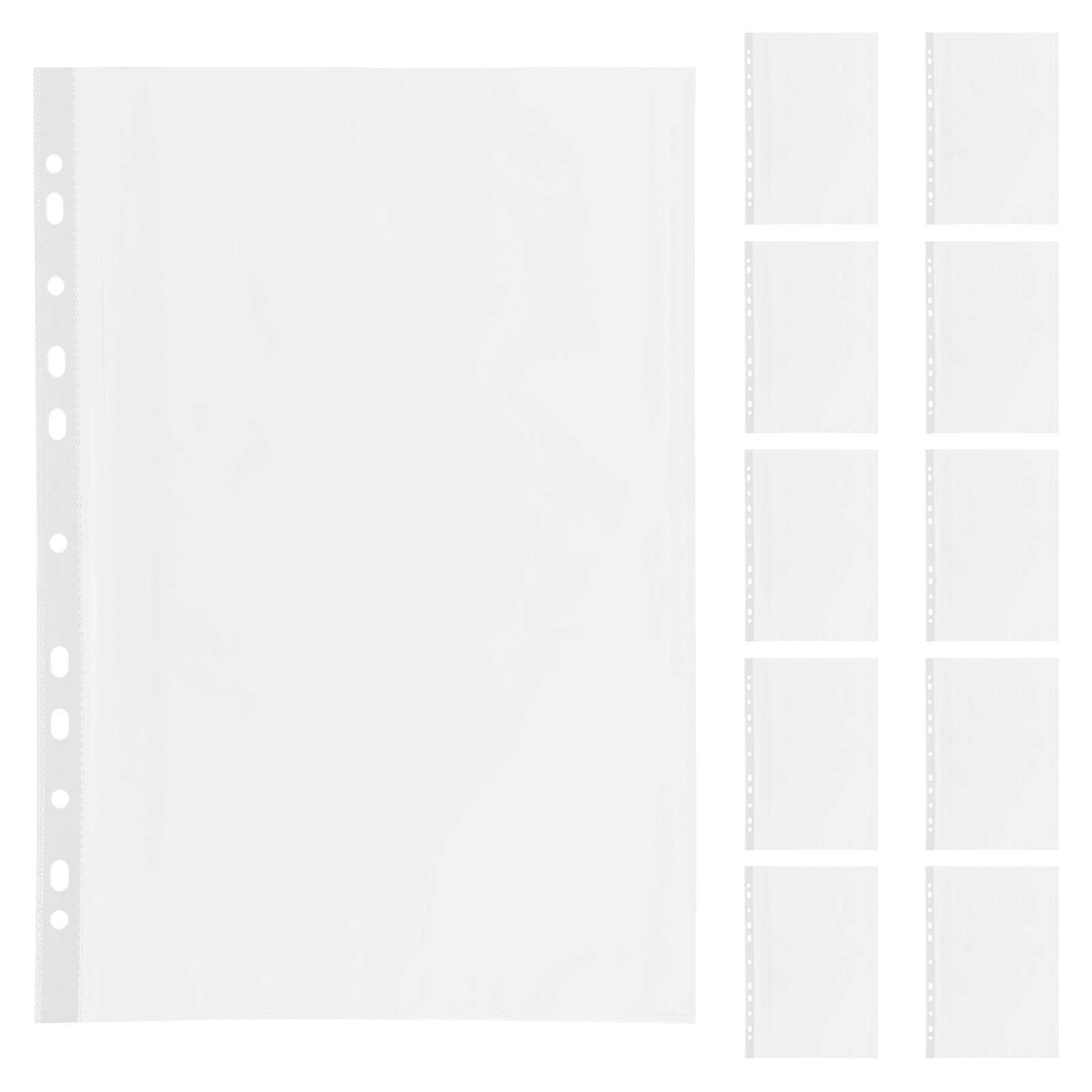 Binder File Page Protector Made from PP for Office Use 100Pcs