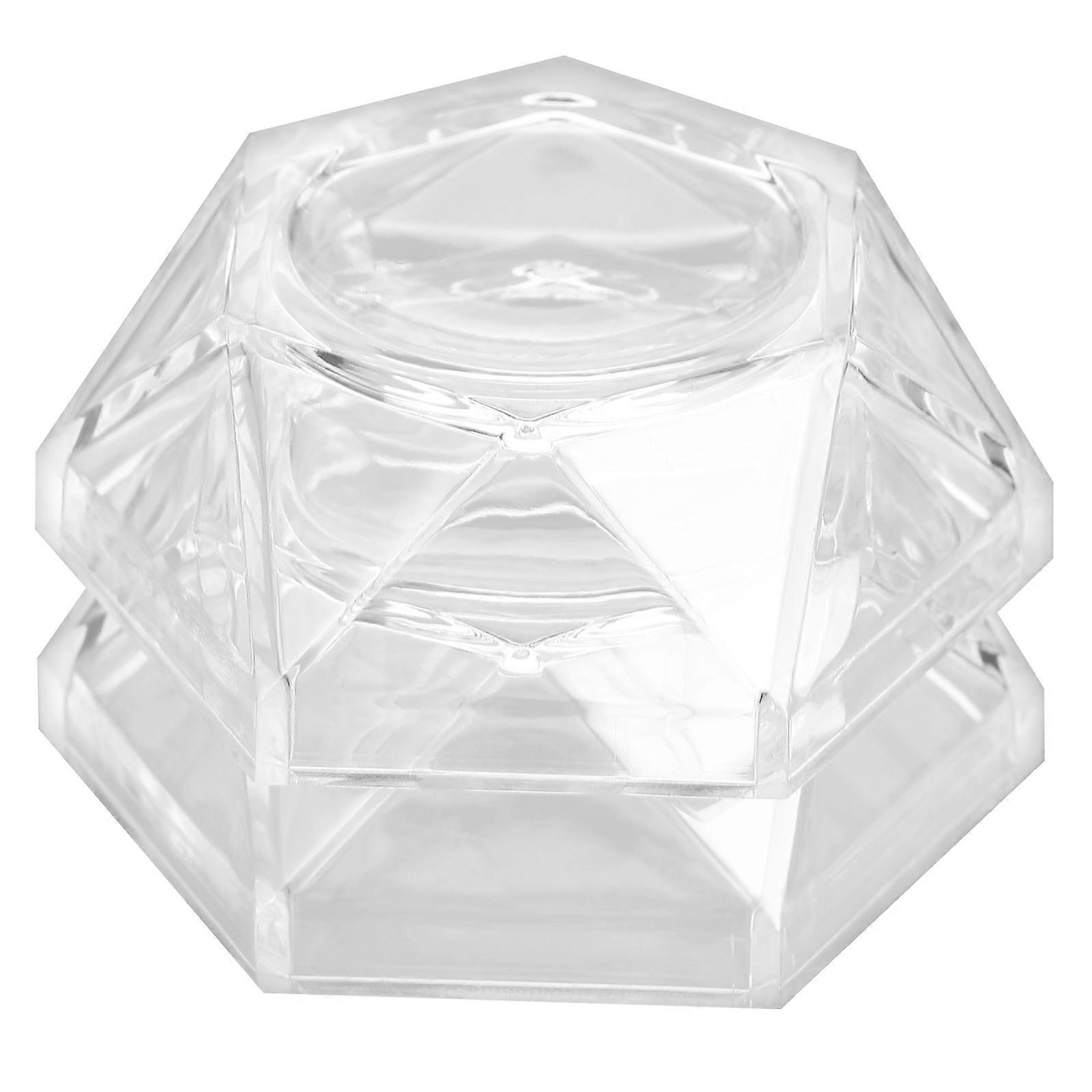 Crystal Ball Base Acrylic Stand for Display 2Pcs Transparent Sphere