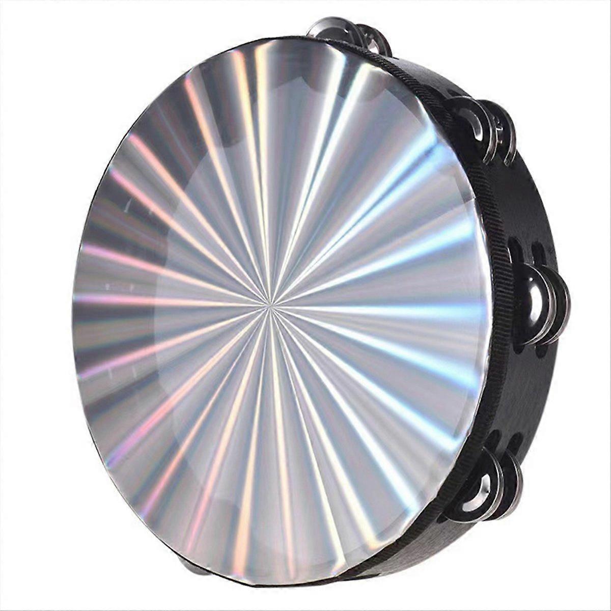 6 pouces Orff Percussion Instrument Double Rangée Handbell Ring Drum