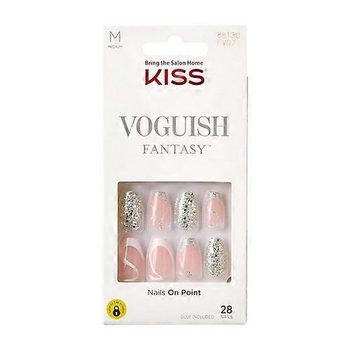 KISS Products Voguish Fantasy False Nails Fashspiration, 28 Count (Case Of 2)