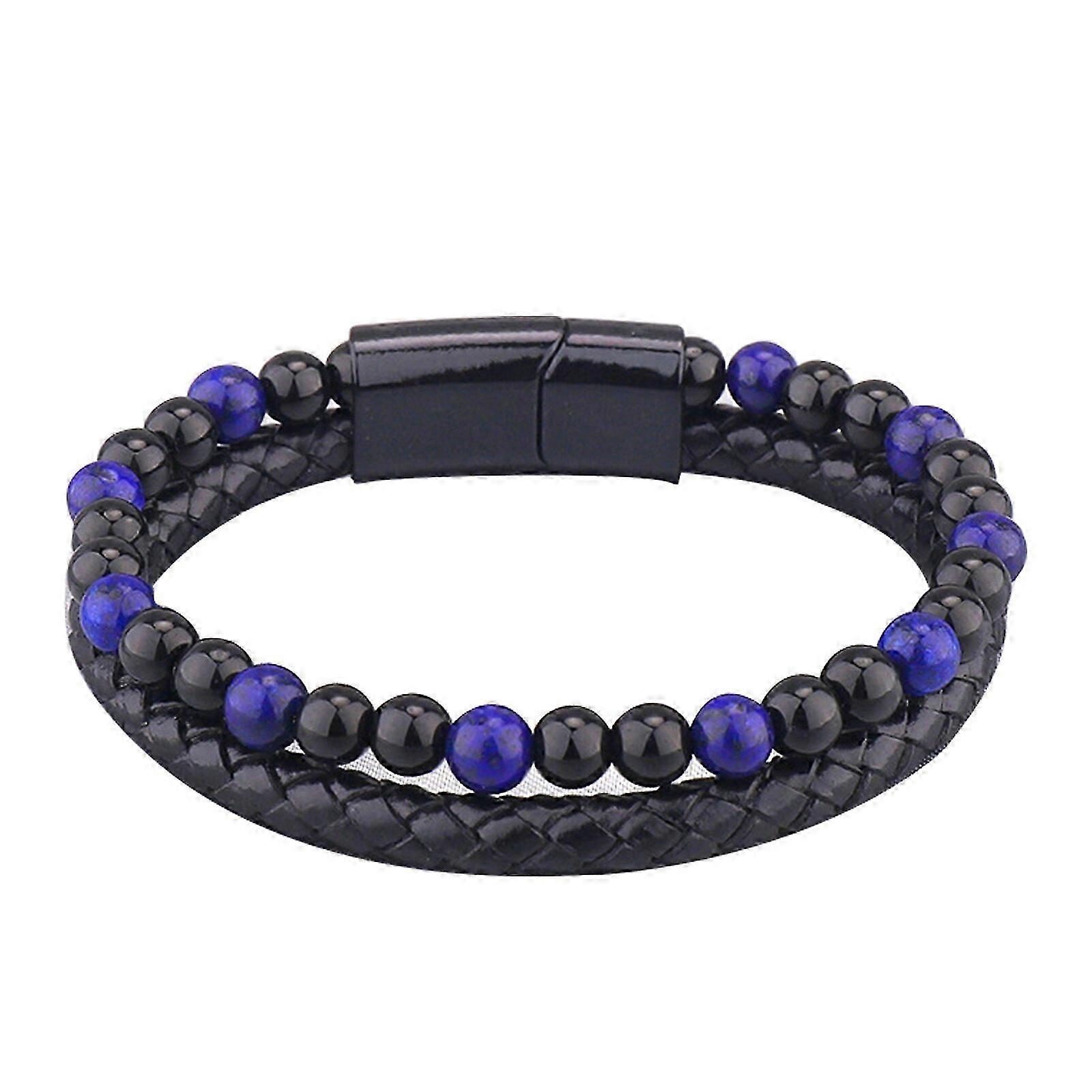 Hematite Beaded Bracelet for Men