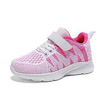 Scarpe da ginnastica alla moda per bambini, scarpe larghe per neonati, scarpe sportive con punta larga, scarpe da ginnastica casual per bambini, rosa