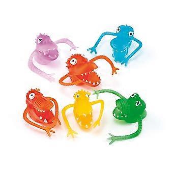Monster Finger Puppets zestaw 10 sztuk, torby na imprezy i upominki dla dzieci