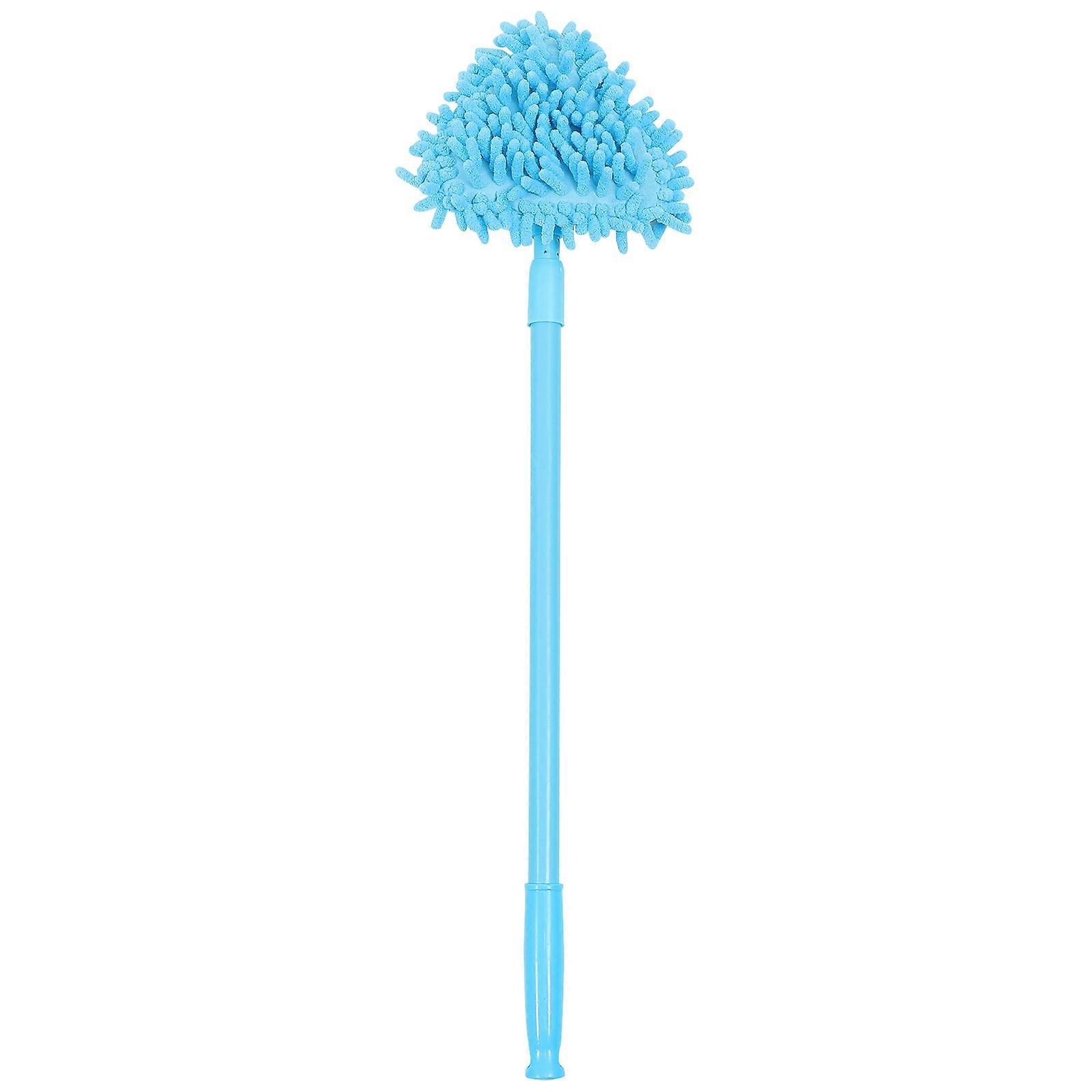 Blue Retractable Mop Triangular Cleaning Mop for Cleaning Household Use