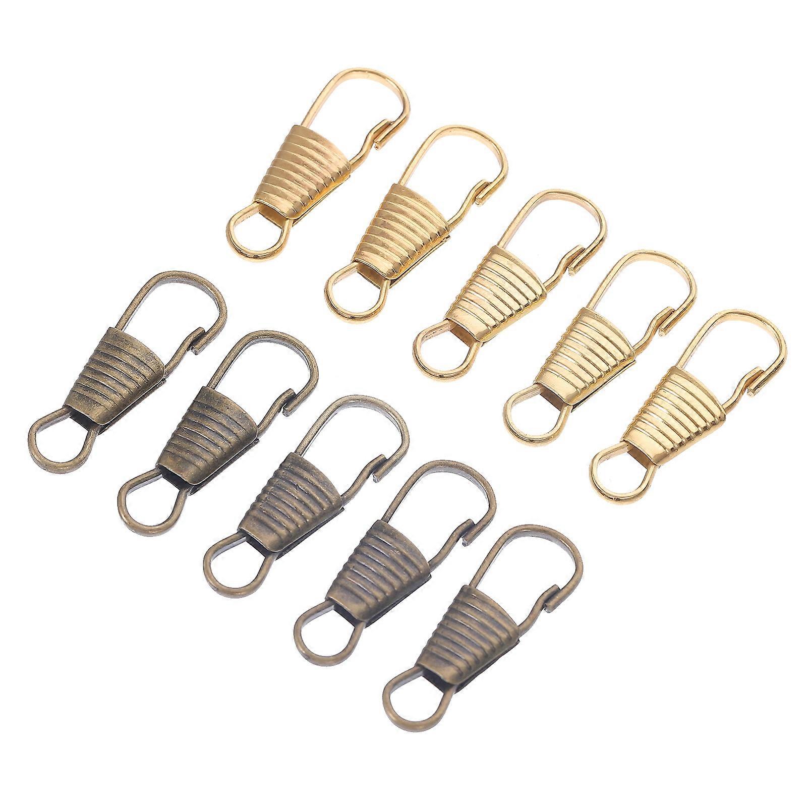 Luggage Zipper Head Multi-Purpose Replacement Puller for DIY Use 10Pcs