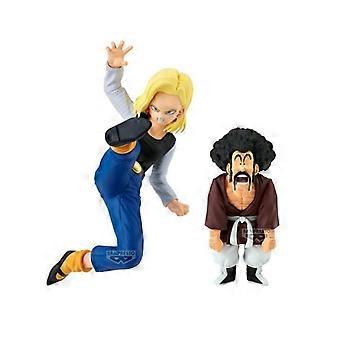 Figurines Match Makers | Dragon Ball Z | C-18 contre M. Satan
