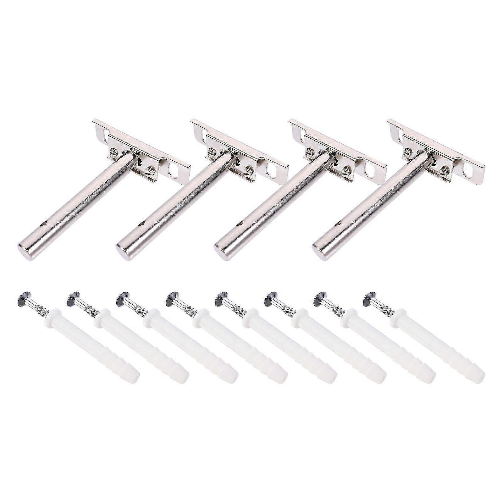 Floating Shelf Brackets Shelf Support for Home 8Sets Concealed Wall Mount