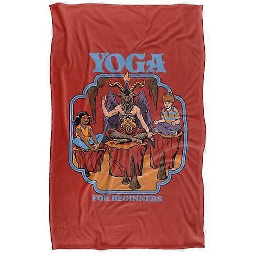 Steven Rhodes Yoga For Beginners Soft Touch Blanket